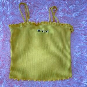 bee kind crop top
